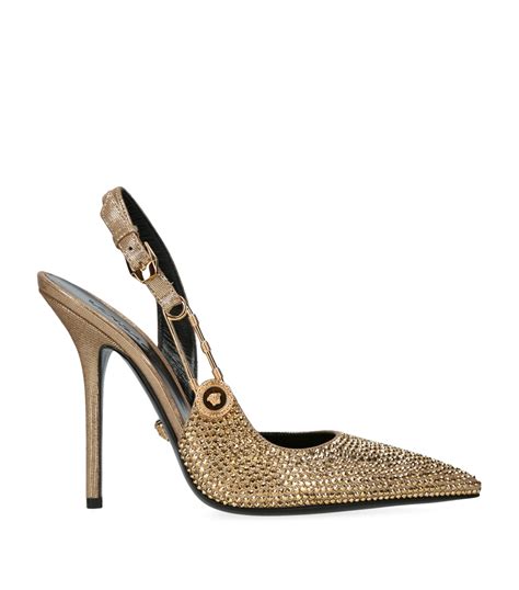 Versace Safety Pin Slingback Pump 